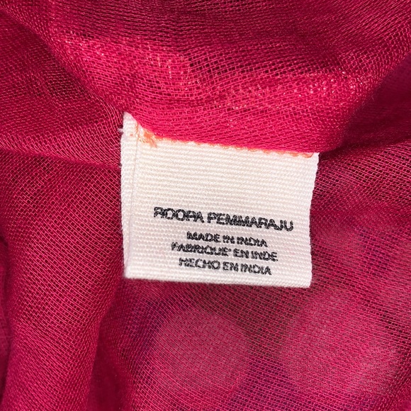 Anthro Roopa Pemmaraju Floral Midi Dress - Picture 10 of 10